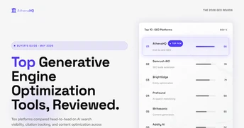 Top Generative Engine Optimization Tools for 2026 Review